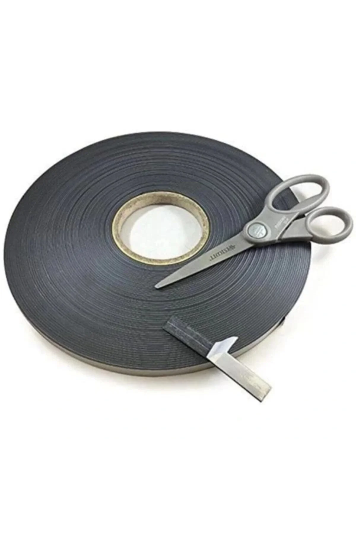Yapışkanlı Şerit Mıknatıs Magnet 12 mm Genişlik x 1 mm Kalınlık 5 metre