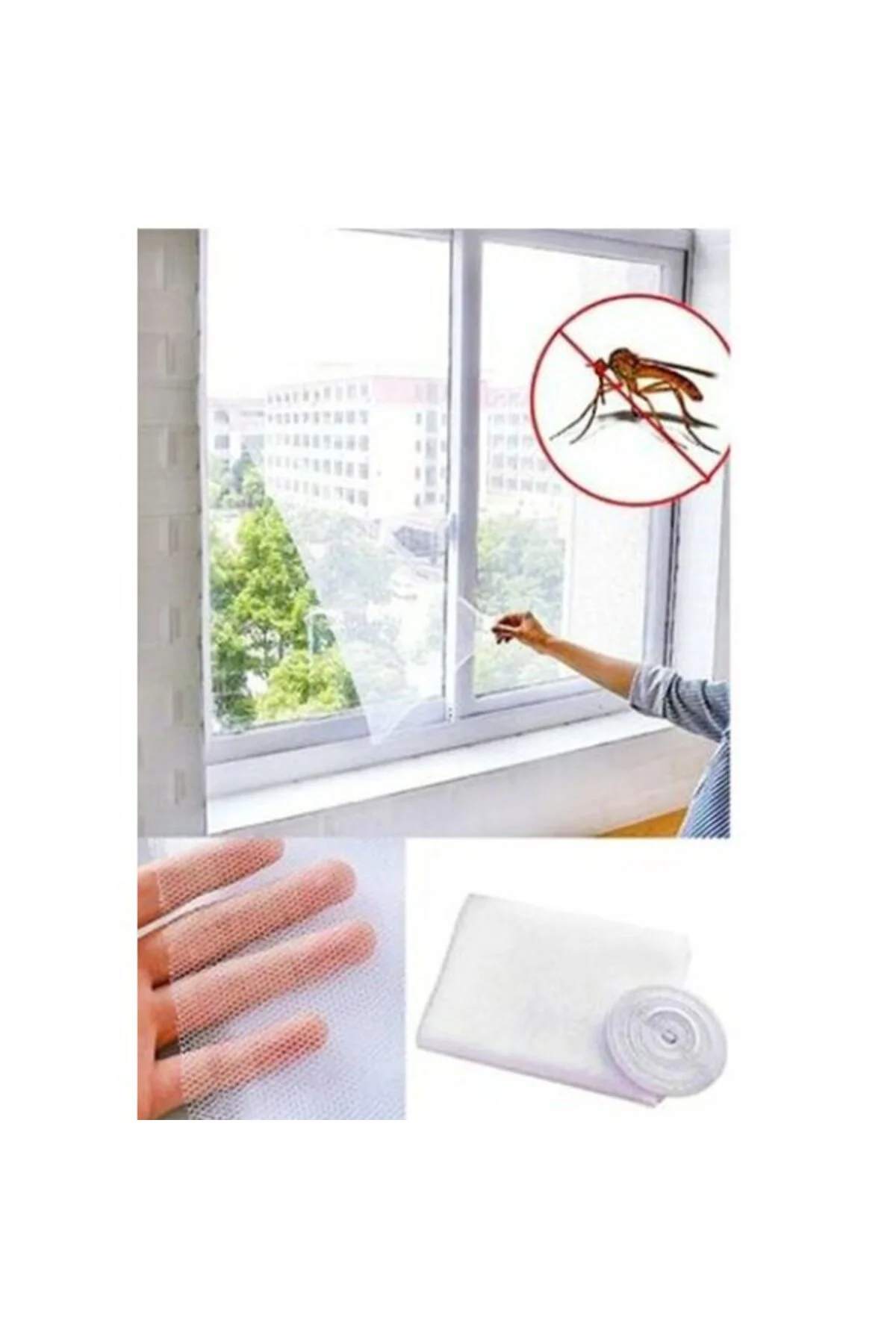 Yapışkanlı Tek Kanat Sineklik Yapışkanlı Tek Kanat Sineklik