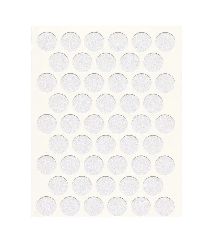 Yapışkanlı Vida Tapası (Beyaz) 10 mm
