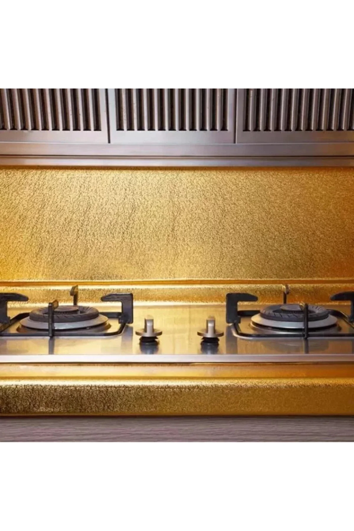 Yapışlı Gold Mutfak Tezgah Folyosu