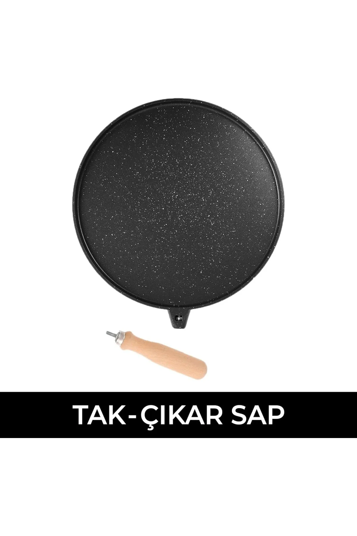 Yapışmaz Granit Tava | Fırına Uygun Pizza, Gözleme, Lahmacun ve I
