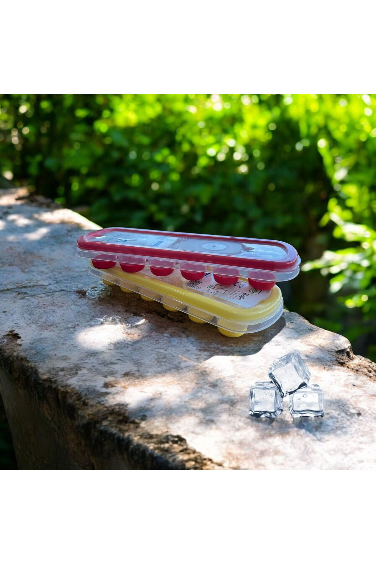 Yapışmaz Kapaklı Buzluk 12'li Belirtilmemiş Plastik