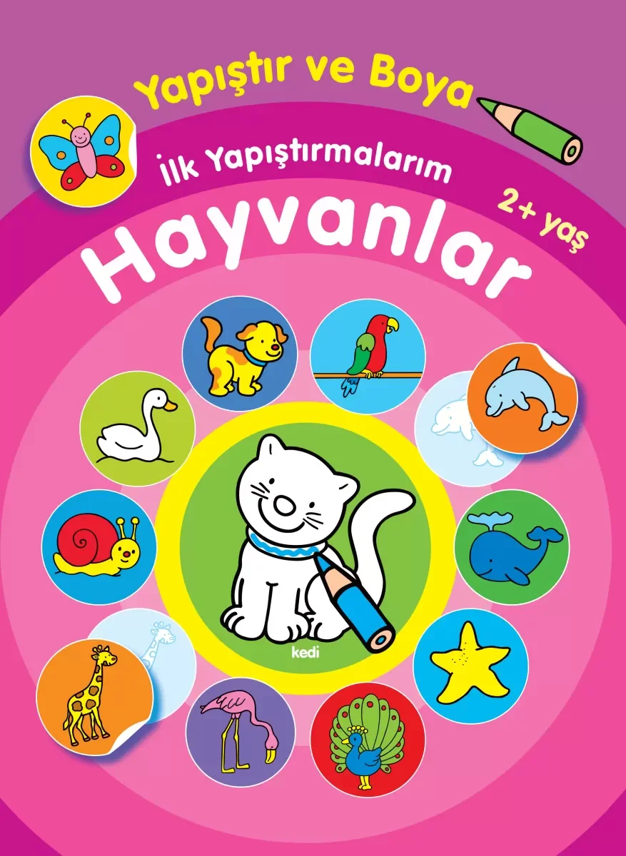 Yapıştır ve Boya İlk Yapıştırmalarım - Hayvanlar Yapıştır ve Boya İlk Yapıştırmalarım - Hayvanlar