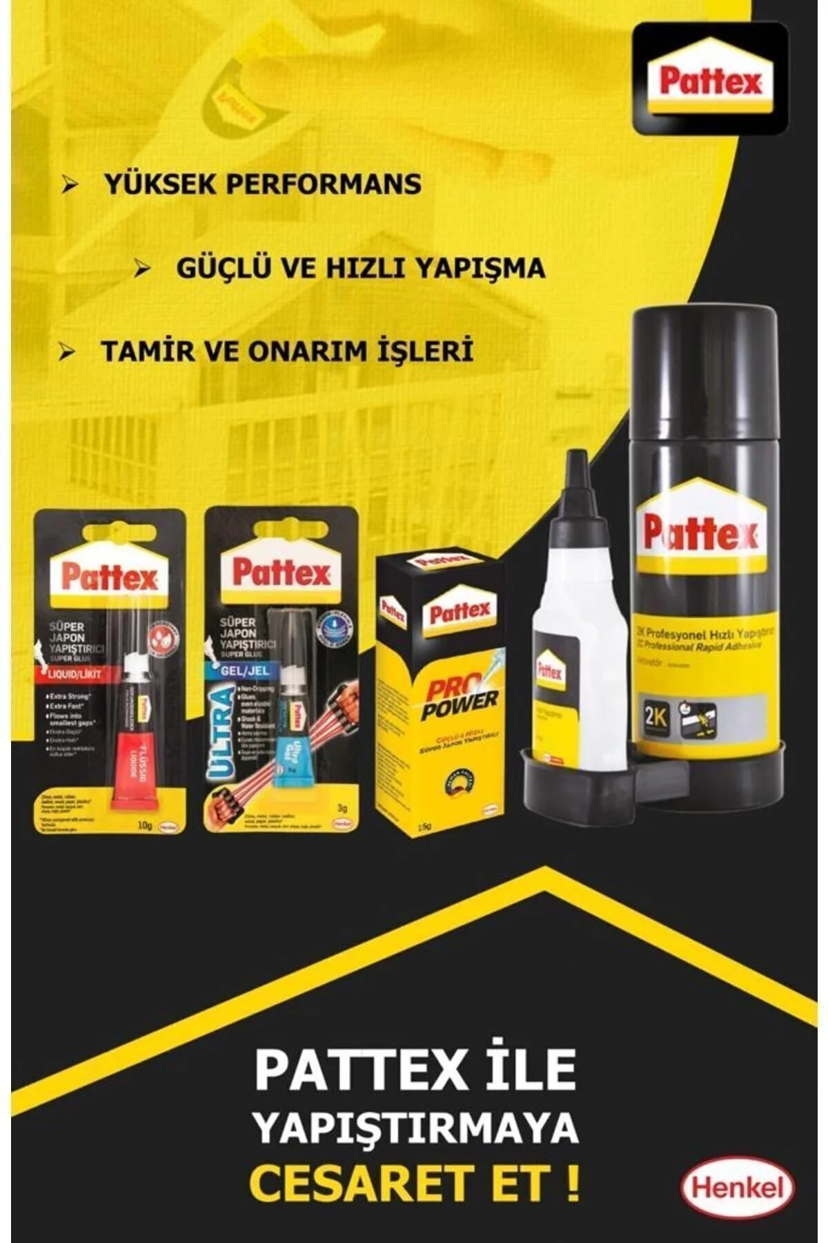 Yapıştırıcı Hızlı 2k 400 ml 100 ml