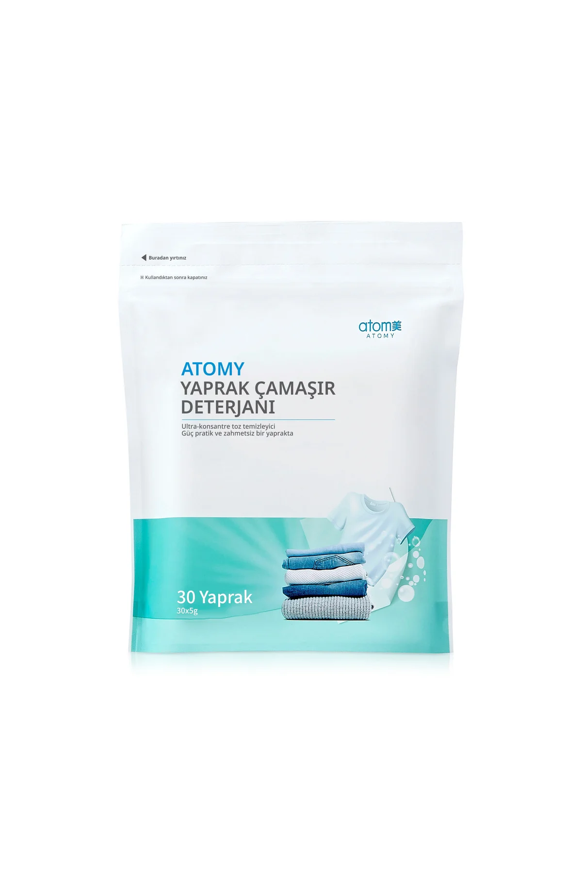 Yaprak Çamaşır Deterjanı 30'lu - Yeni Nesil Pratik ve Güçlü Temiz