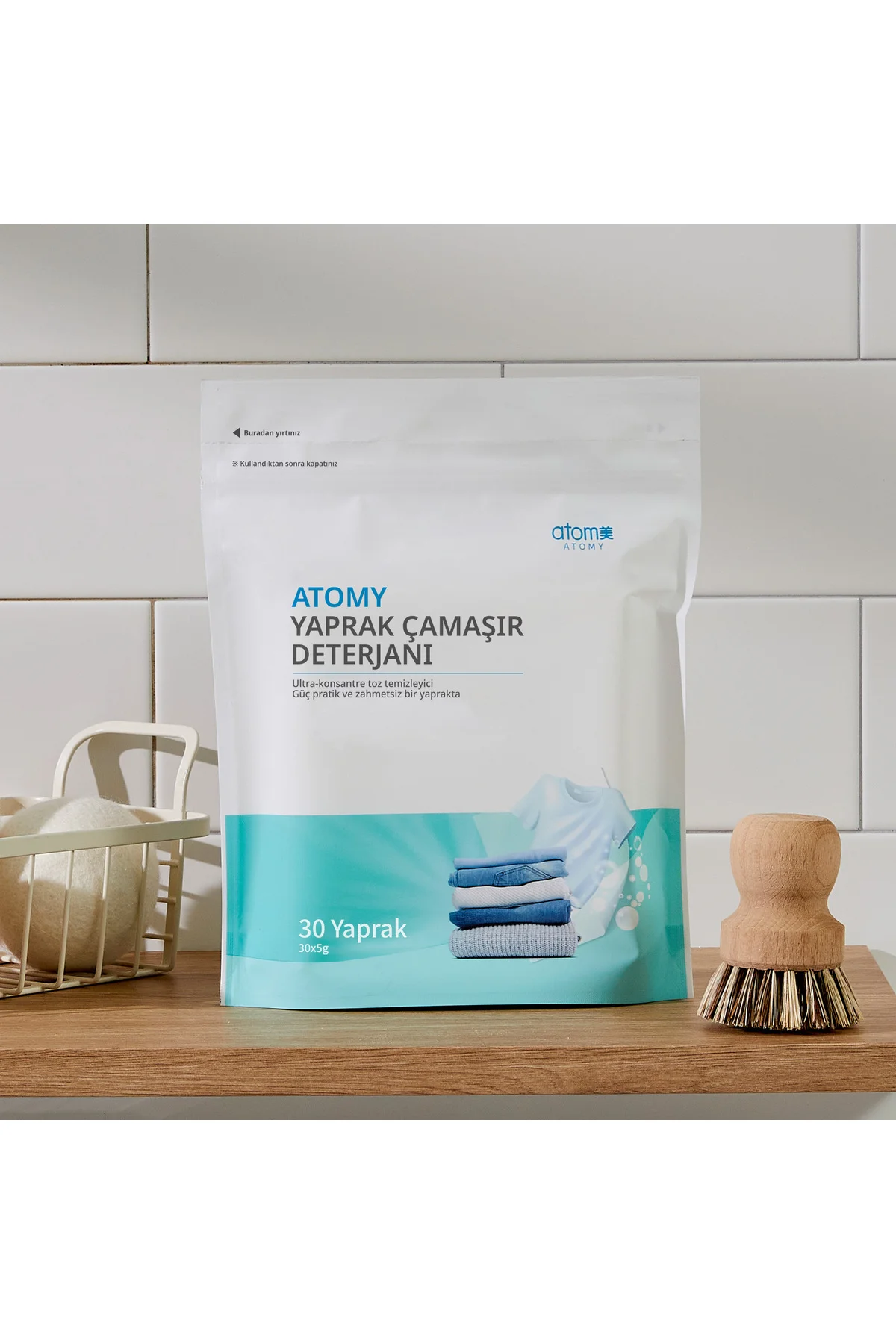 Yaprak Çamaşır Deterjanı 30'lu - Yeni Nesil Pratik ve Güçlü Temiz