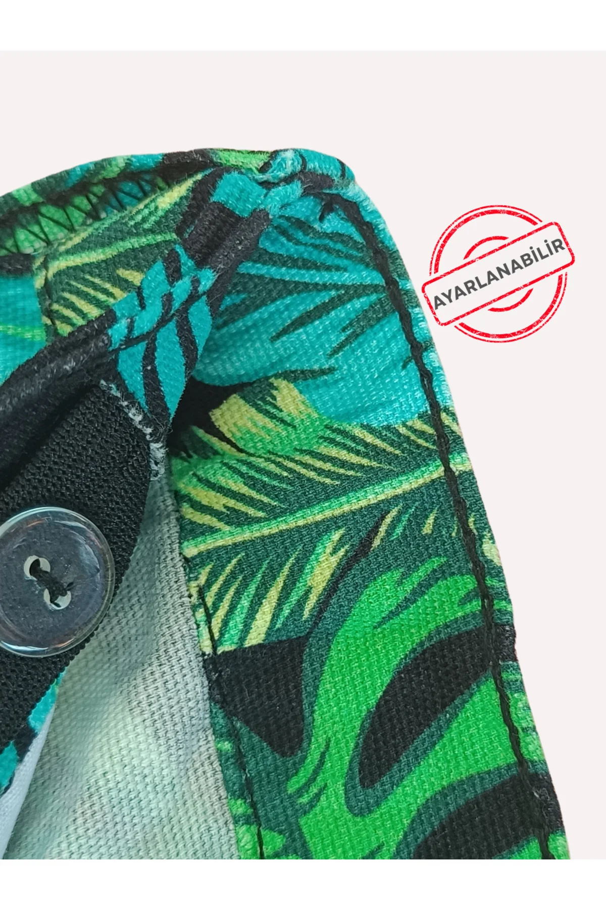 Yaprak Desenli 5 Cepli Kanvas Hawaii Erkek Çocuk Şort