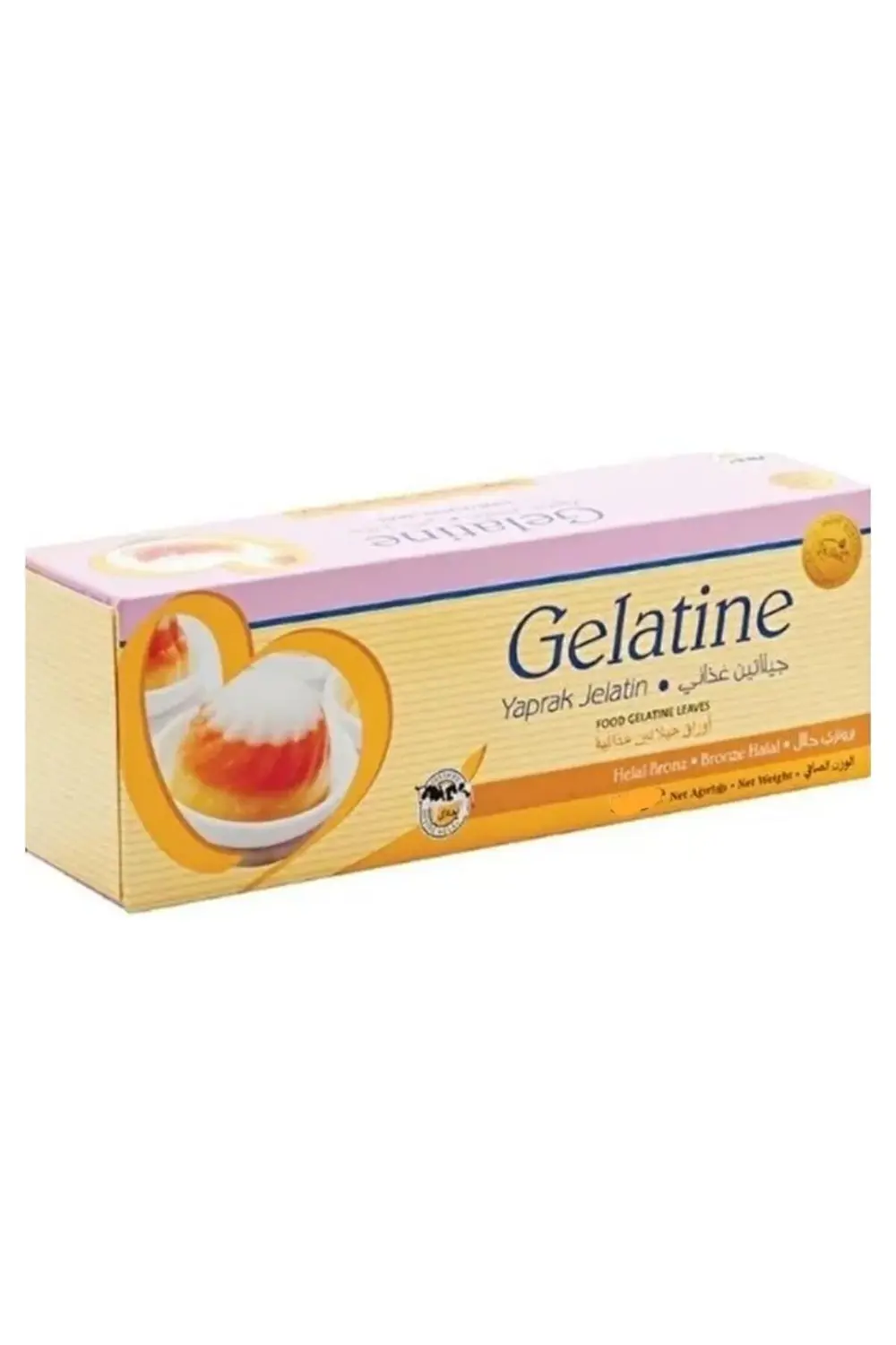 Dr.Gusto Sağlık Ürünleri Yaprak Jelatin 100 Gr Orijinal Kutulu