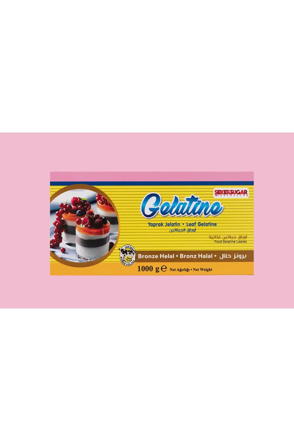 Pastalife Yaprak Jelatin 5'Li