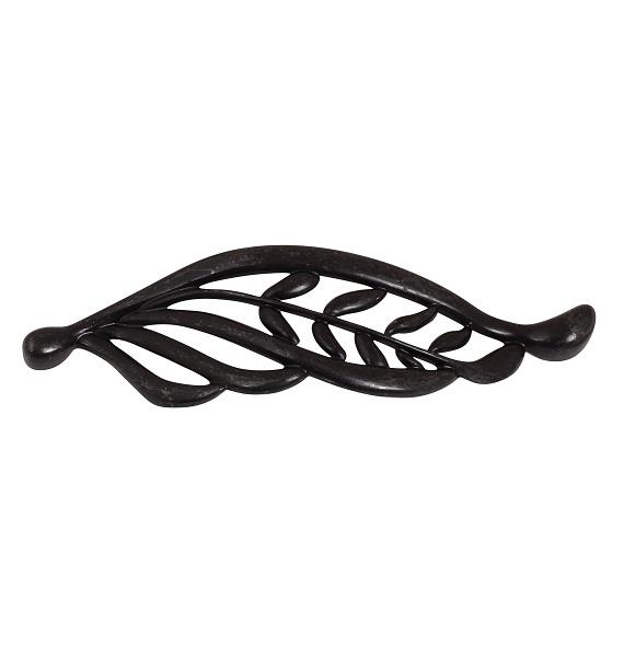 Yaprak Kulp 128mm Siyah