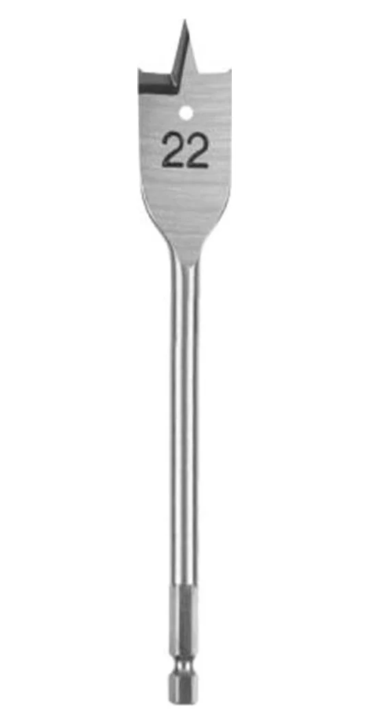 Yaprak Matkap Ucu Hex Saplı 150 Mm X 22 Mm