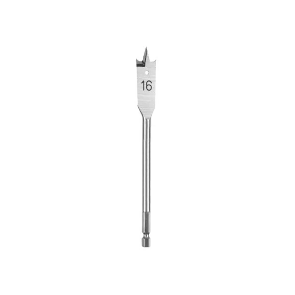 Yaprak Matkap Ucu Hex Saplı 150 Mm X 16 Mm Yaprak Matkap Ucu Hex Saplı 150 Mm X 16 Mm