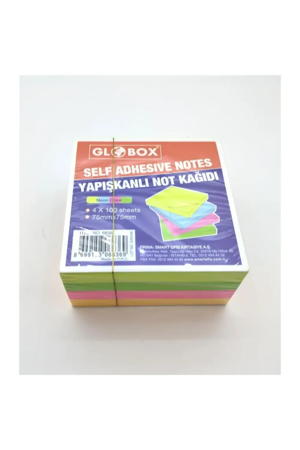 Yaprak Neonl Renk Not Kağıdı 6636