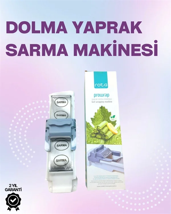 Yaprak Sarma Makinesi – Üzüm, Lahana ve Pazı İçin Otomatik Sarım 