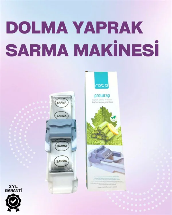 Yaprak Sarma Makinesi – Otomatik Sarım Kolaylığı, Üzüm Lahana ve Pazı İçin