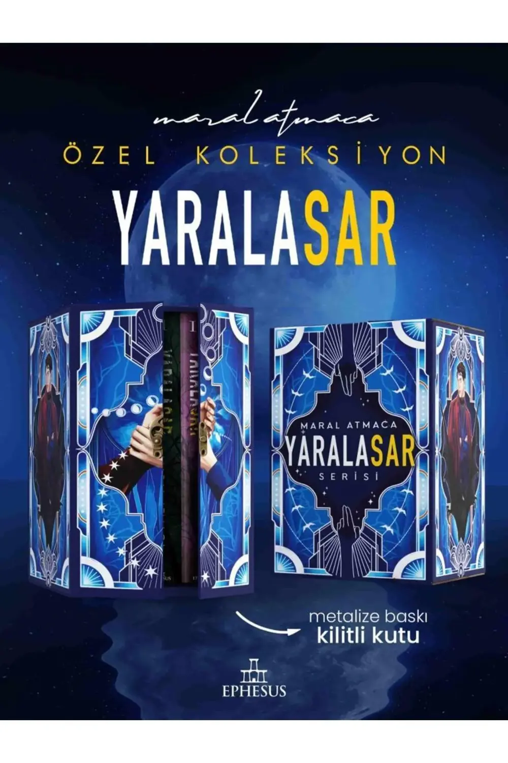 Yaralasar Serisi – Yan Boyamalı Kilitli Koleksiyon Kutu