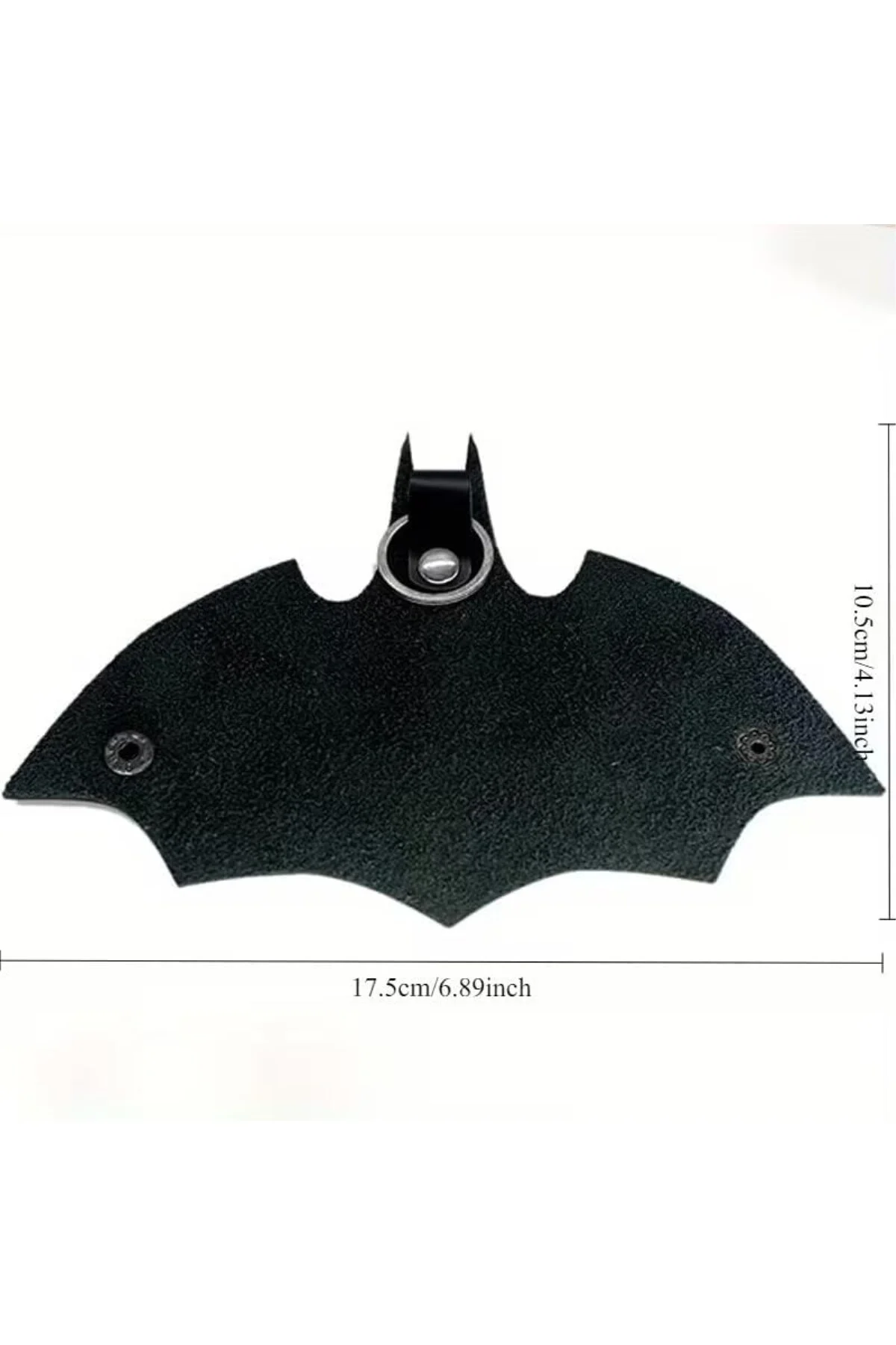 yarasa suni deri anahtar kılıfı, yarasa anahtarlık,Batman anahtar