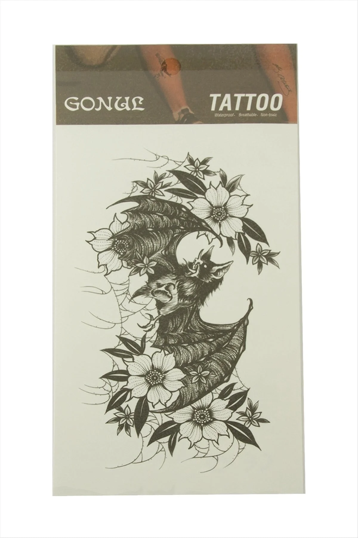 Yarasa Tattoo Dövme Sticker Fiyatı, Yorumları ve Özellikleri