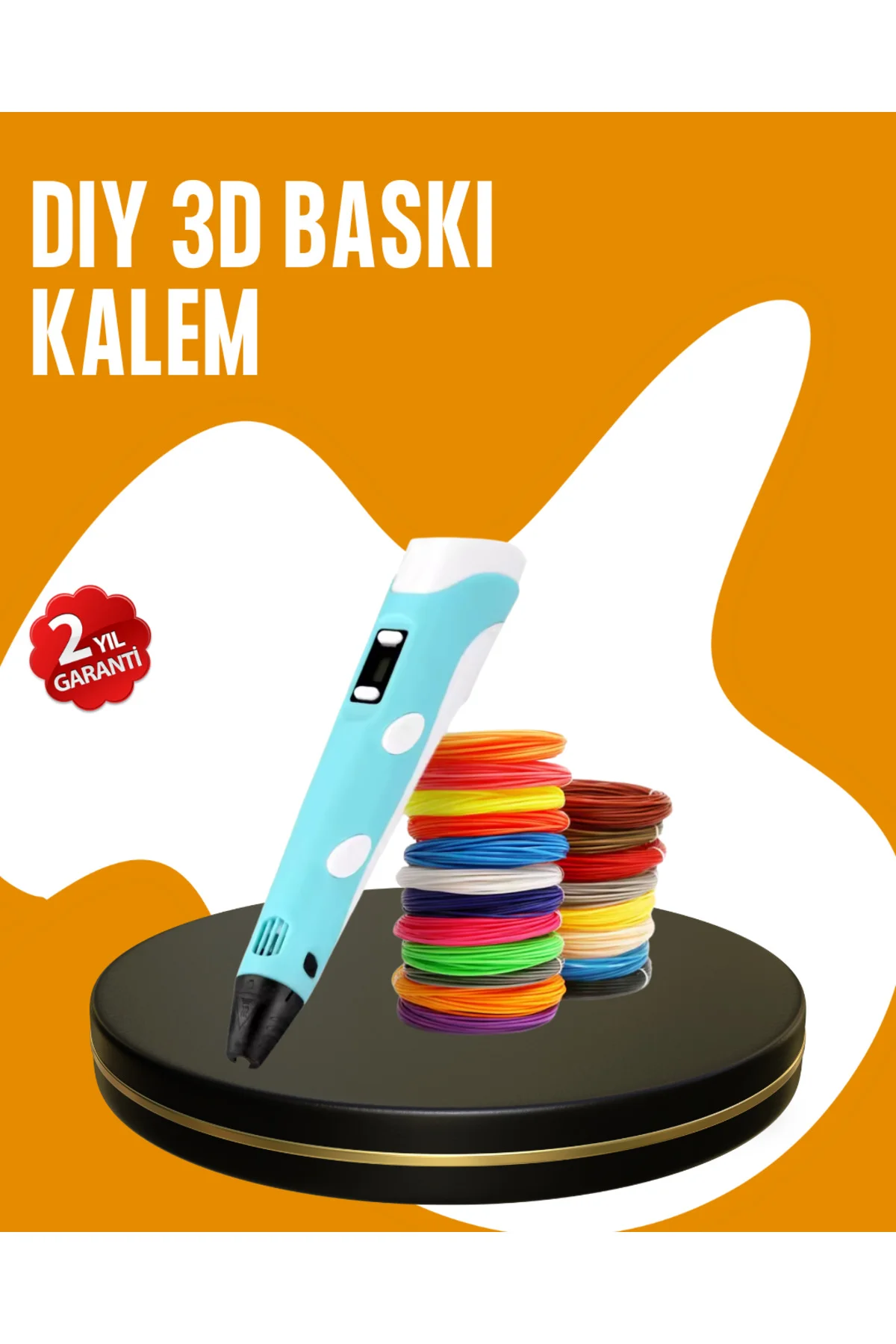 Yaratıcı Çizim ve Modelleme İçin Profesyonel 3D Yazıcı Kalem