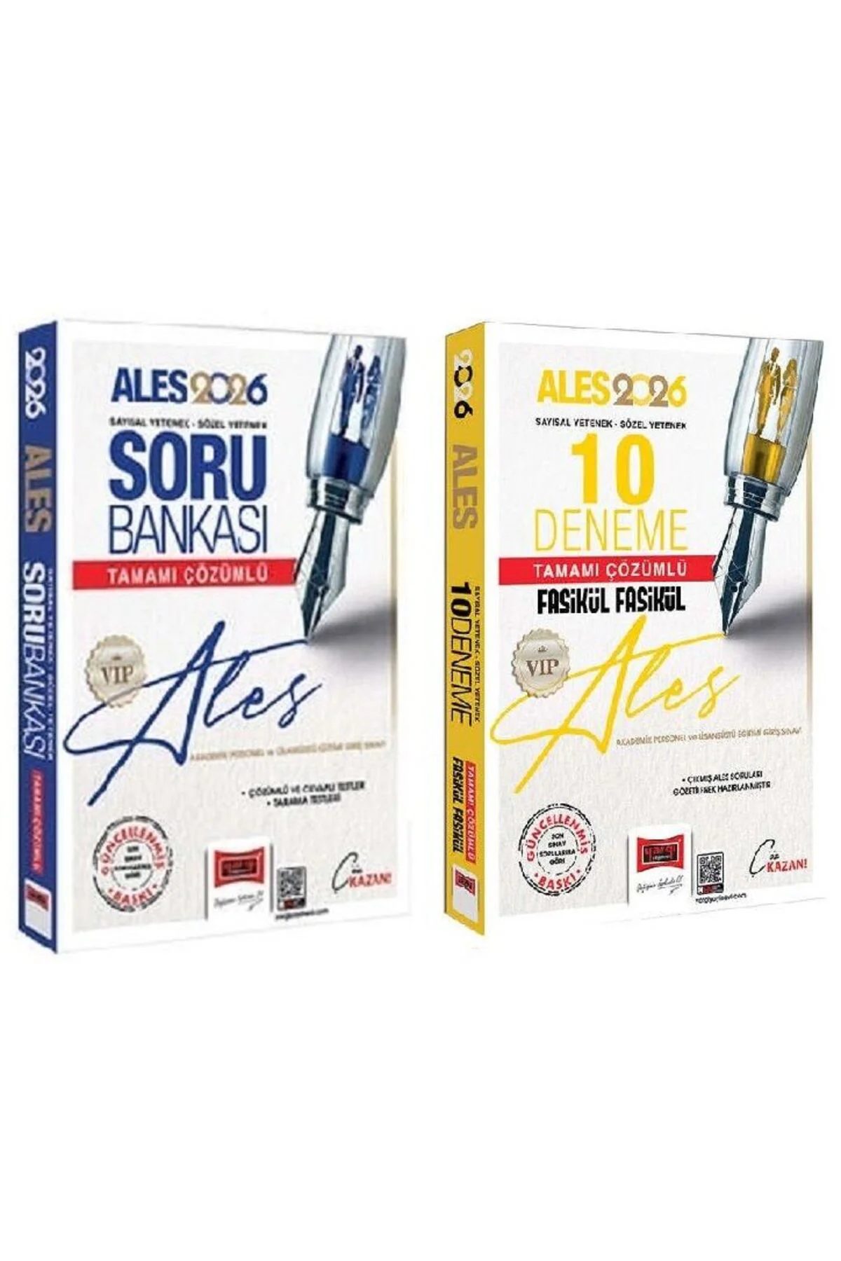 Yargı 2026 ALES VIP Soru Bankası + 10 Deneme 2 li Set