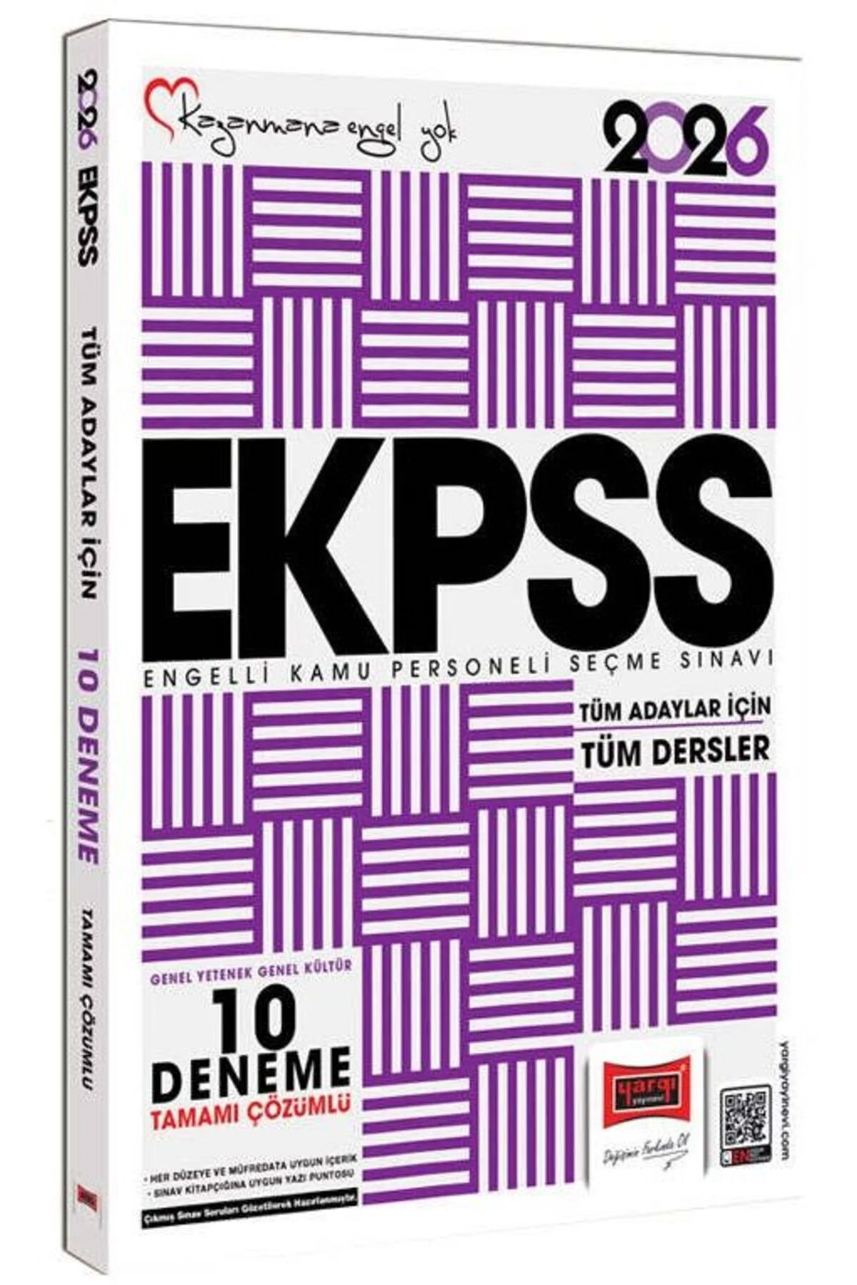 Yargı 2026 EKPSS 10 Deneme Çözümlü