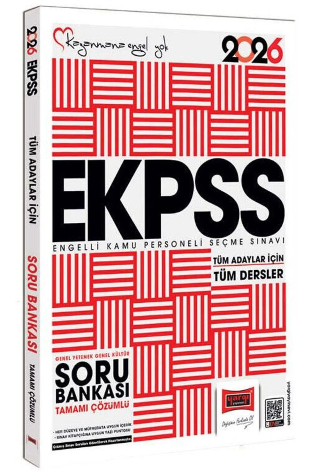 Yargı 2026 EKPSS Soru Bankası Çözümlü Yargı Yayınları