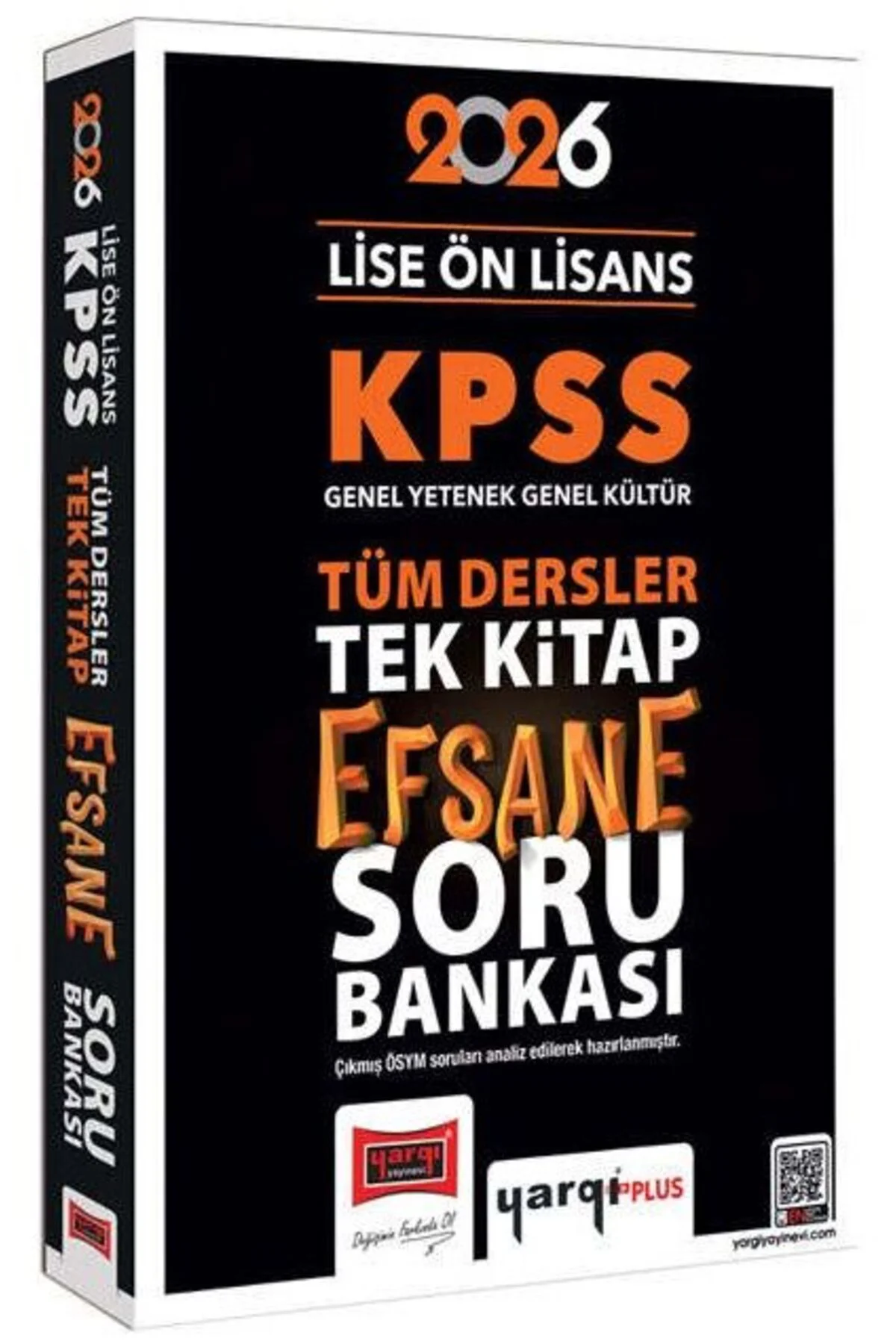 Yargı 2026 KPSS Lise Ön Lisans Efsane Soru Bankası Tek Kitap