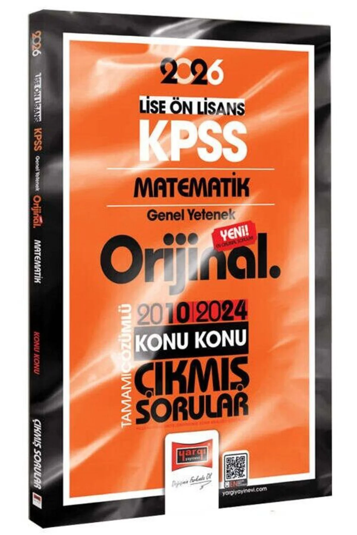 Yargı 2026 KPSS Lise Ön Lisans Matematik Orijinal Çıkmış Sorular 