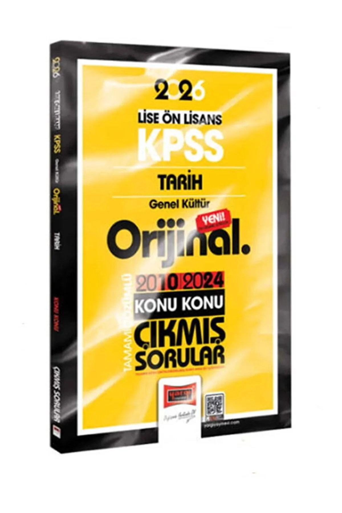 Yargı 2026 KPSS Lise Ön Lisans Tarih Orijinal Çıkmış Sorular 2010-2024 Çözümlü