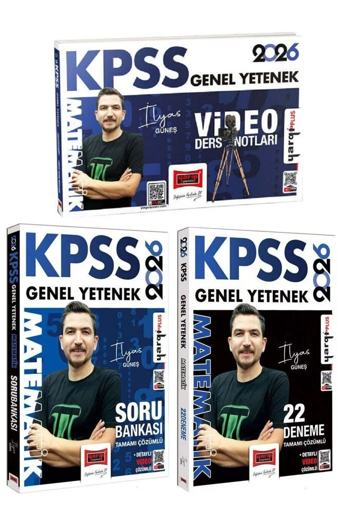 Yargı 2026 KPSS Matematik Video Ders Notları + Soru Bankası + 22 