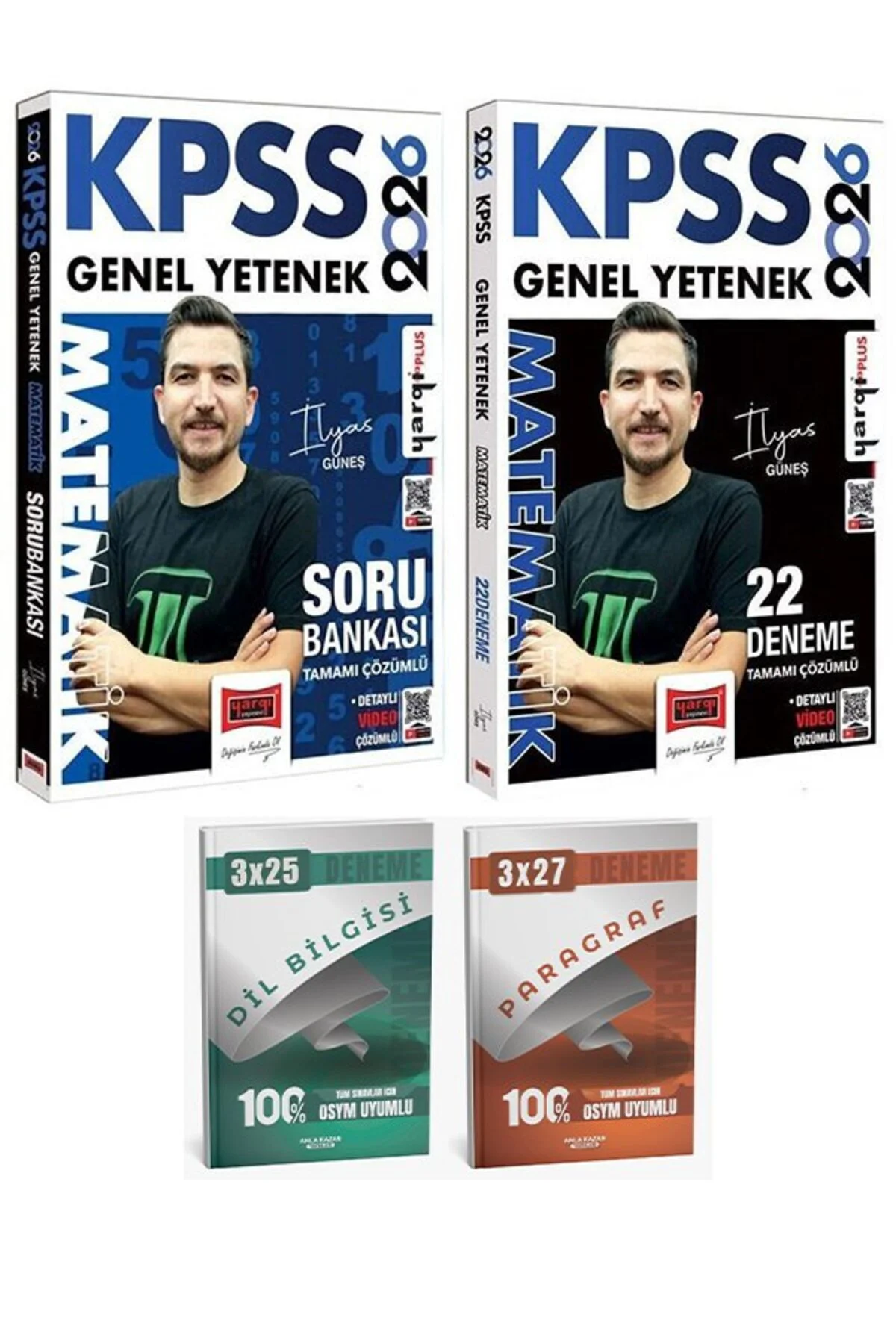 Yargı 2026 KPSS Matematik Soru Bankası + 22 Deneme 2 li Set Anla 