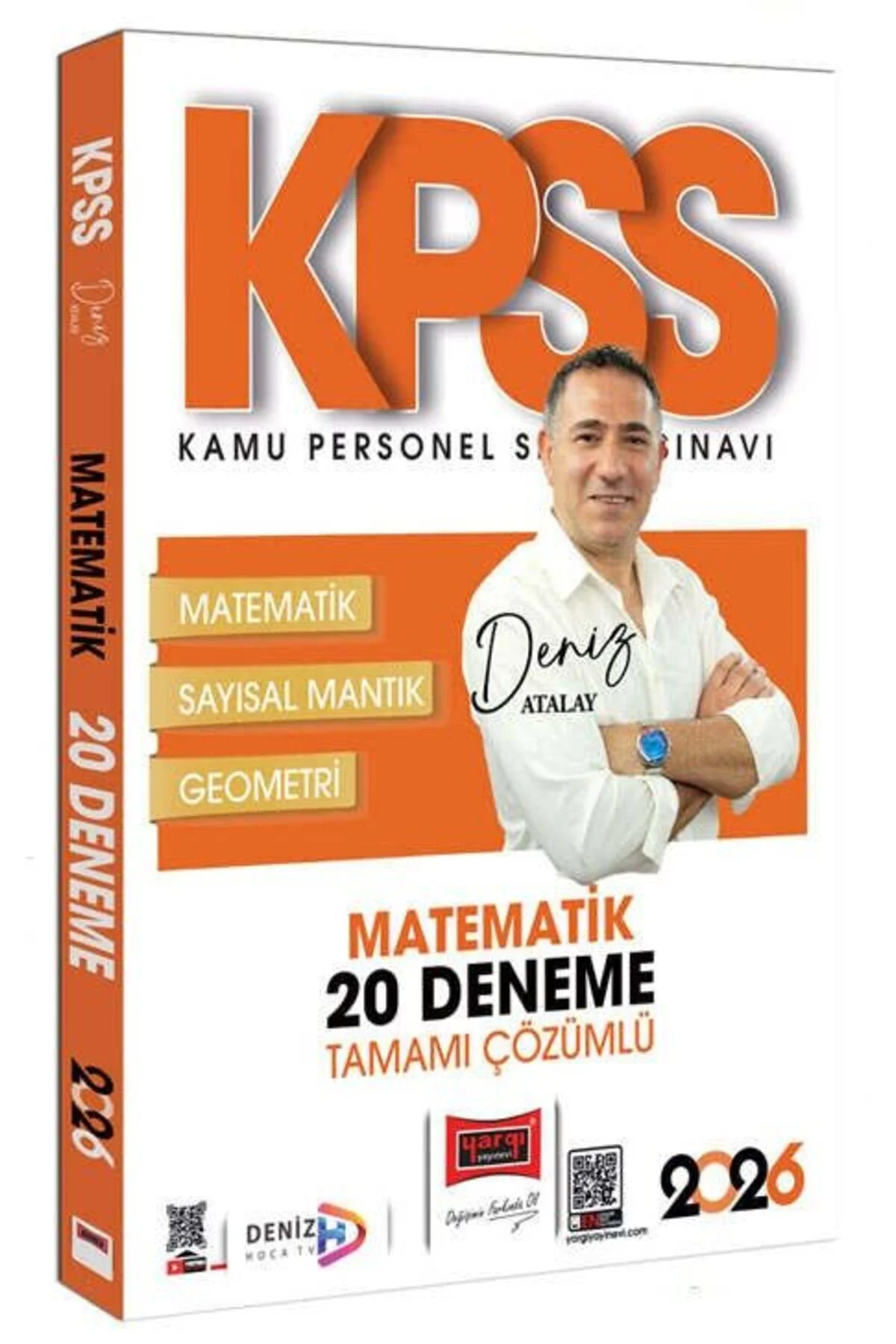 Yargı 2026 KPSS Matematik 20 Deneme Çözümlü - Deniz Atalay