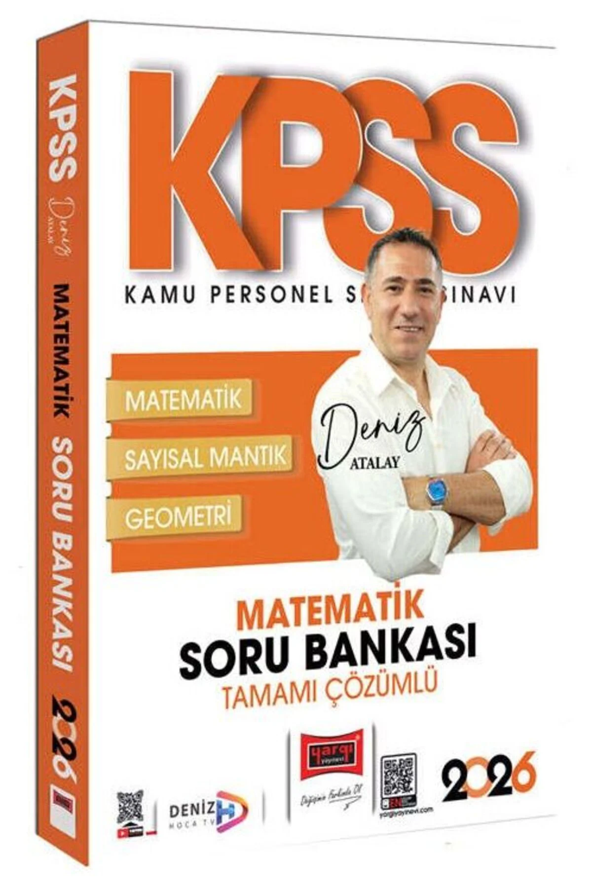 Yargı 2026 KPSS Matematik Soru Bankası Çözümlü - Deniz Atalay