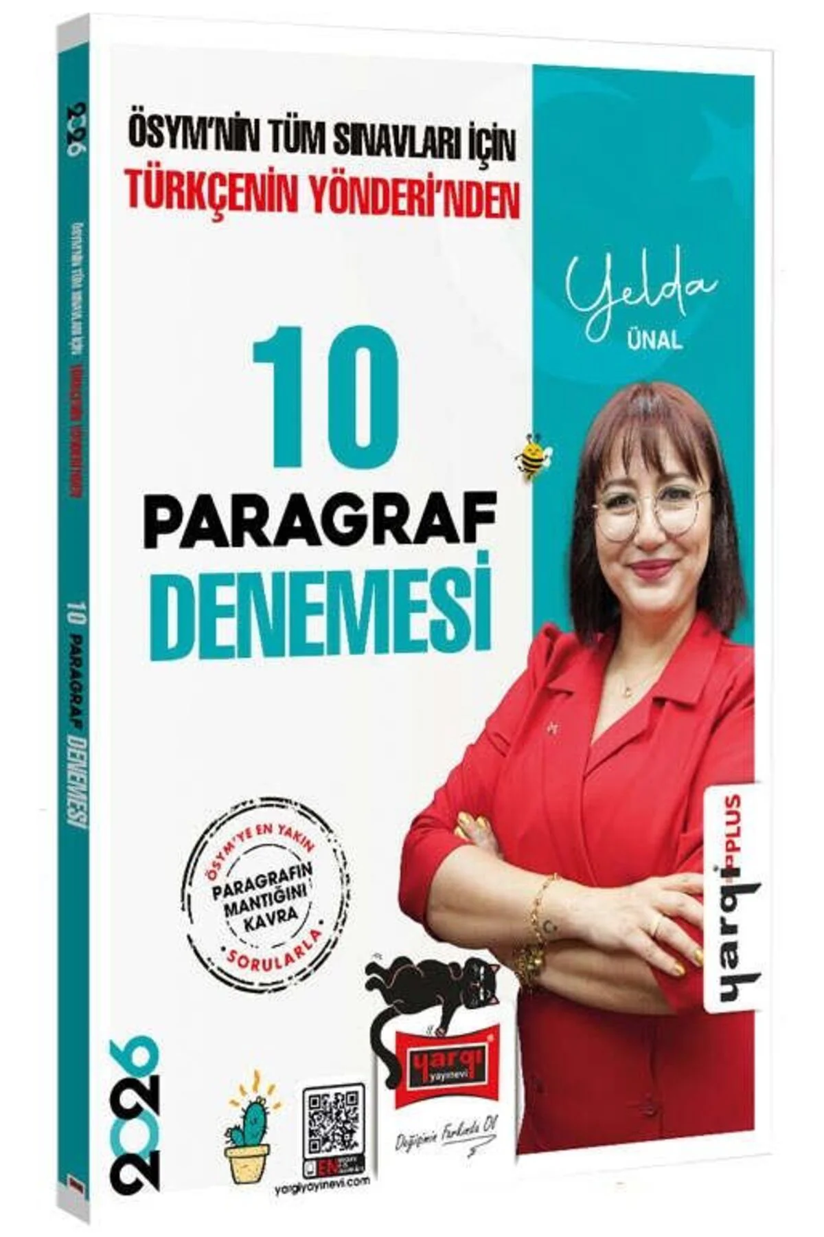 Yargı 2026 KPSS MEB-AGS ALES DGS YKS MSÜ Paragraf 10 Deneme Çözümlü - Yelda Ünal