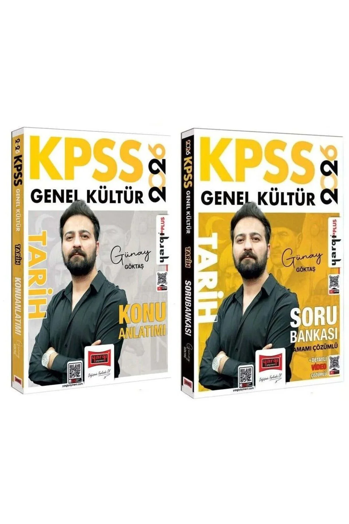 Yargı 2026 KPSS Tarih Konu + Soru Bankası 2 li Set - Günay Göktaş