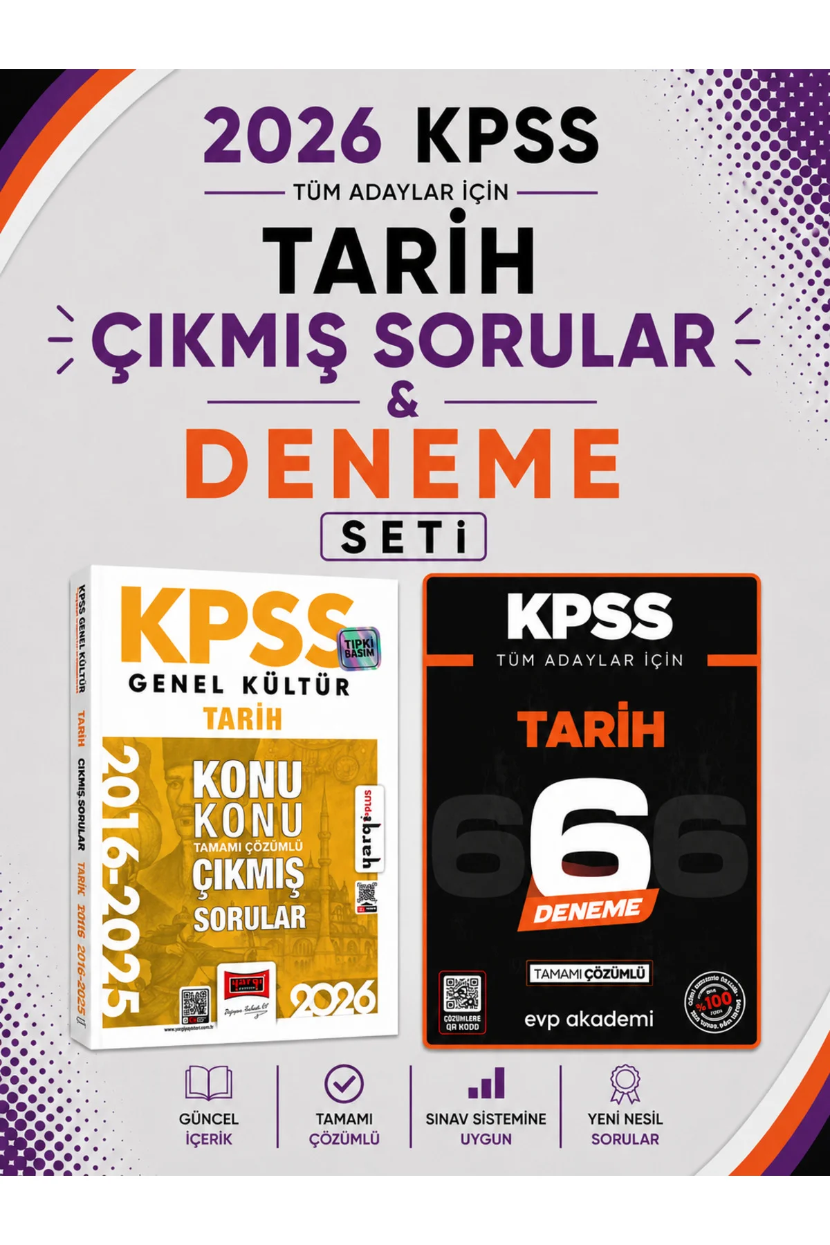 Yargı 2026 KPSS Tarih Tüm Sınavlar Çıkmış Sorular & KPSS Tarih 6 Yargı 2026 KPSS Tarih Tüm Sınavlar Çıkmış Sorular & KPSS Tarih 6
