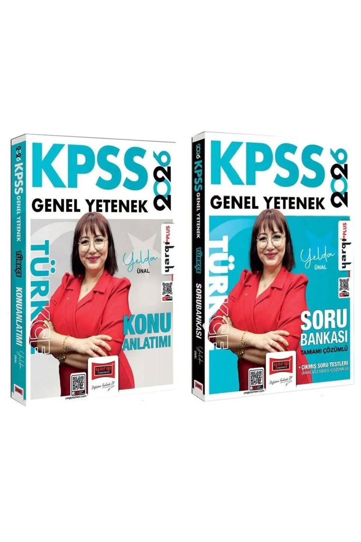 Yargı 2026 KPSS Türkçe Konu Anlatımı + Soru Bankası 2 li Set - Ye