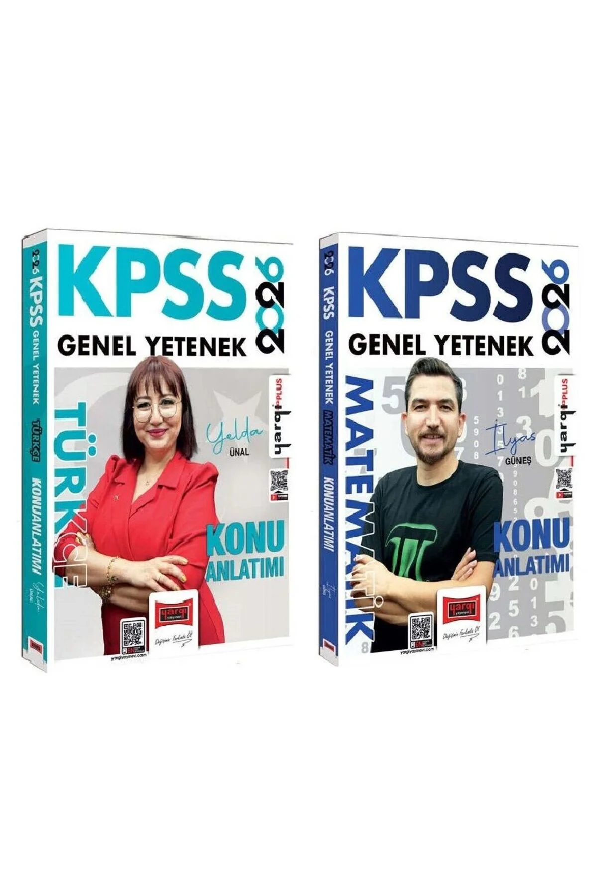 Yargı 2026 KPSS Türkçe + Matematik Konu Anlatımı 2 li Set Yargı Y