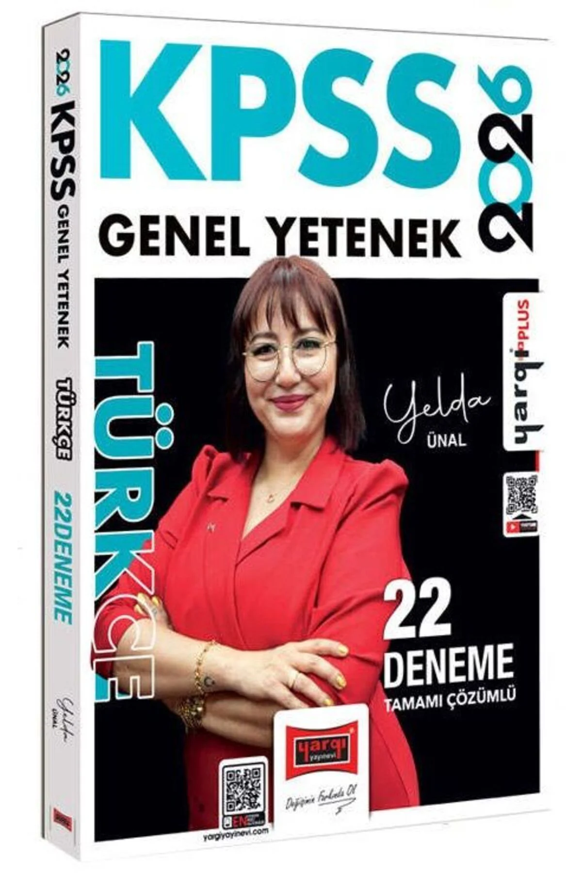 Yargı 2026 KPSS Türkçe 22 Deneme Çözümlü - Yelda Ünal