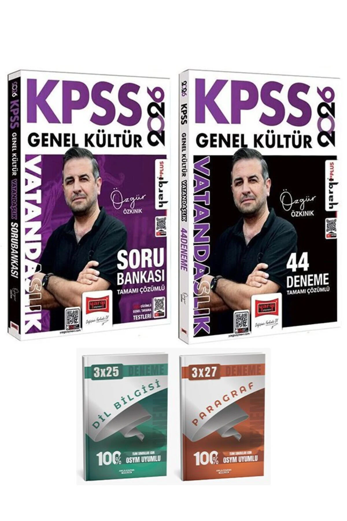 Yargı 2026 KPSS Vatandaşlık Soru Bankası + 44 Deneme 2 li Set Anla Kazan Deneme