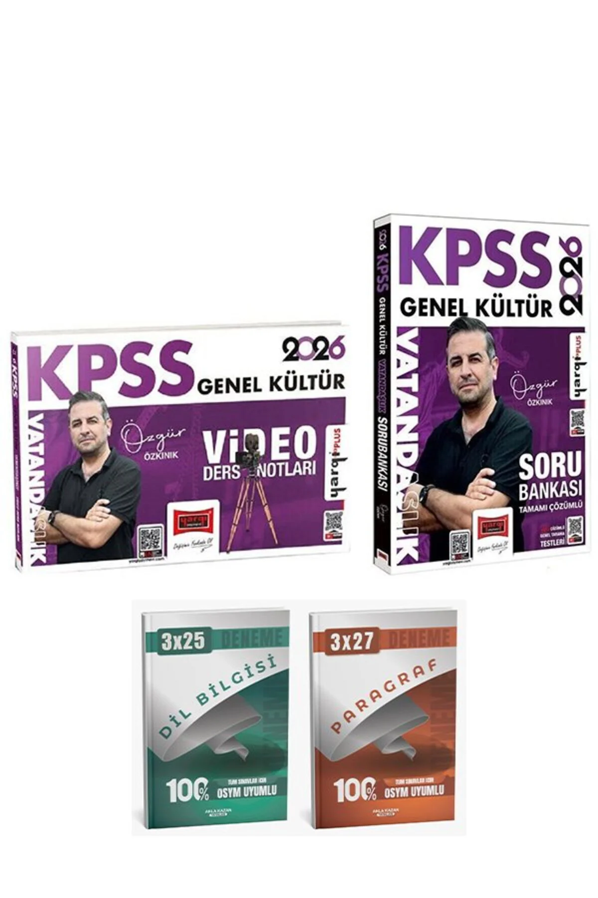 Yargı 2026 KPSS Vatandaşlık Video Ders Notları + Soru Bankası 2 li Set Anla Kazan Deneme