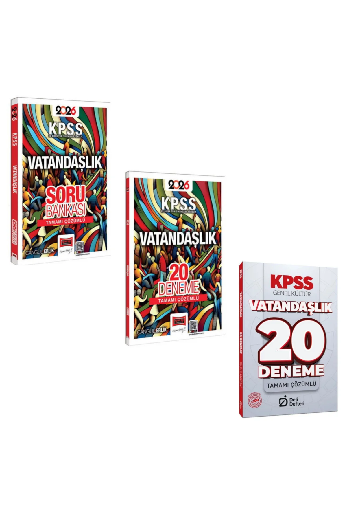 Yargı 2026 KPSS Vatandaşlık Soru Bankası & KPSS Vatandaşlık 2'li 