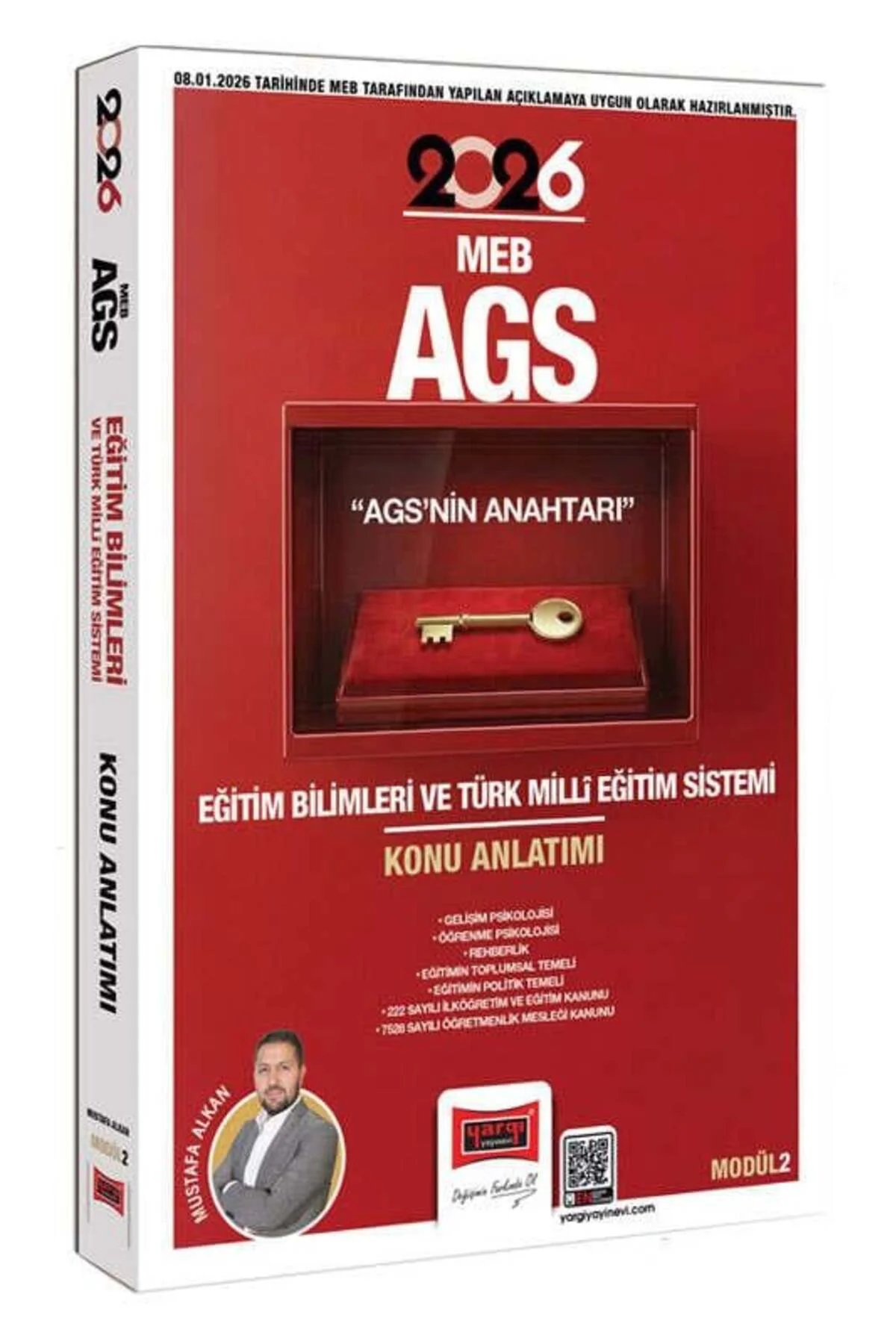 Yargı 2026 MEB AGS Anahtarı Eğitim Bilimleri ve Türk Milli Eğitim