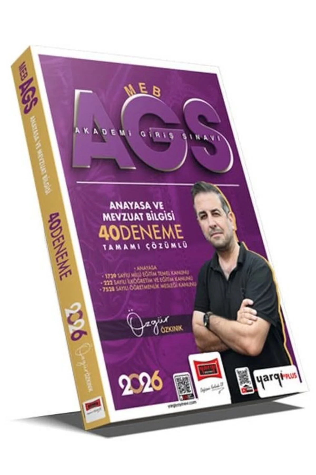 Yargı 2026 MEB-AGS Anayasa ve Mevzuat Bilgisi 40 Deneme Çözümlü -