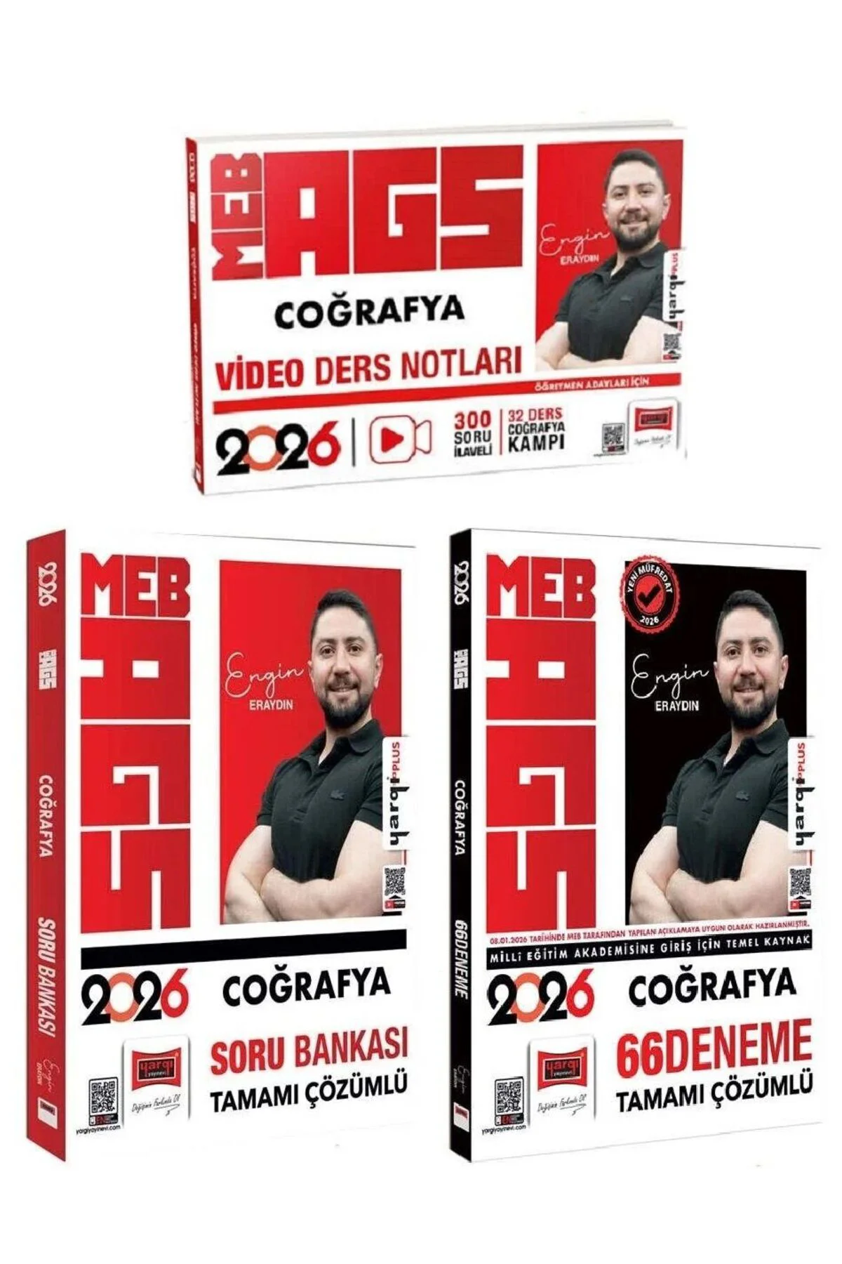 Yargı 2026 MEB-AGS Coğrafya Video Ders Notları + Soru Bankası + 6