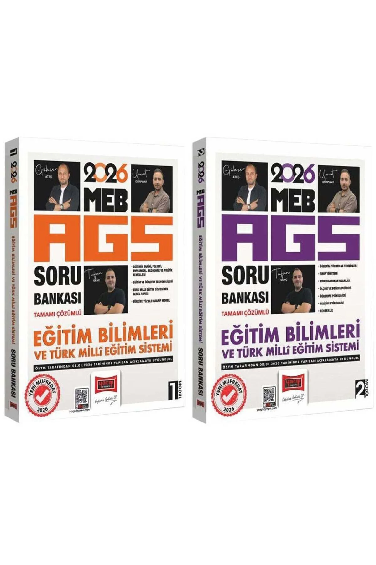 Yargı 2026 MEB-AGS Eğitim Bilimleri ve Türk Milli Eğitim Sistemi 