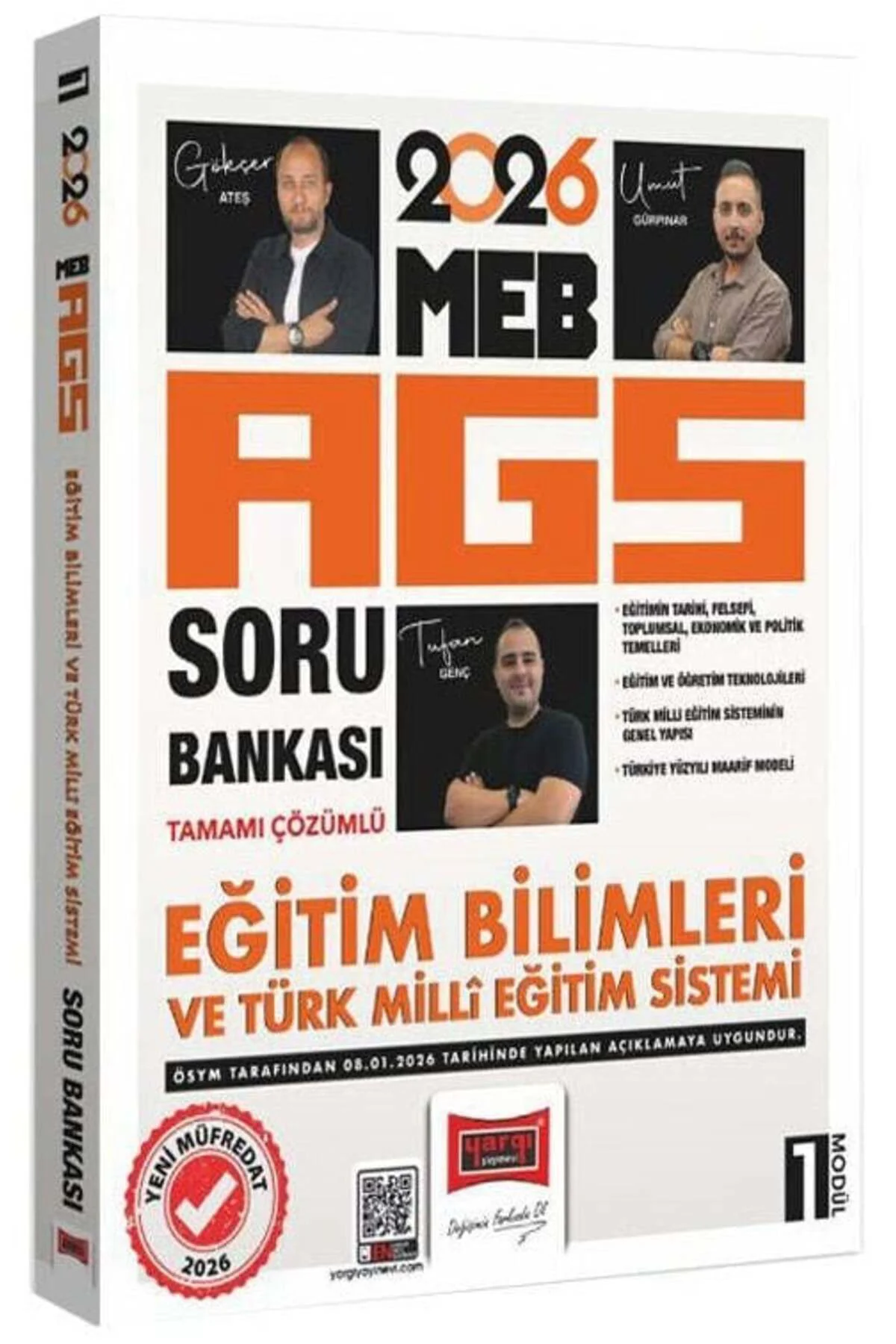 Yargı 2026 MEB-AGS Eğitim Bilimleri ve Türk Milli Eğitim Sistemi 