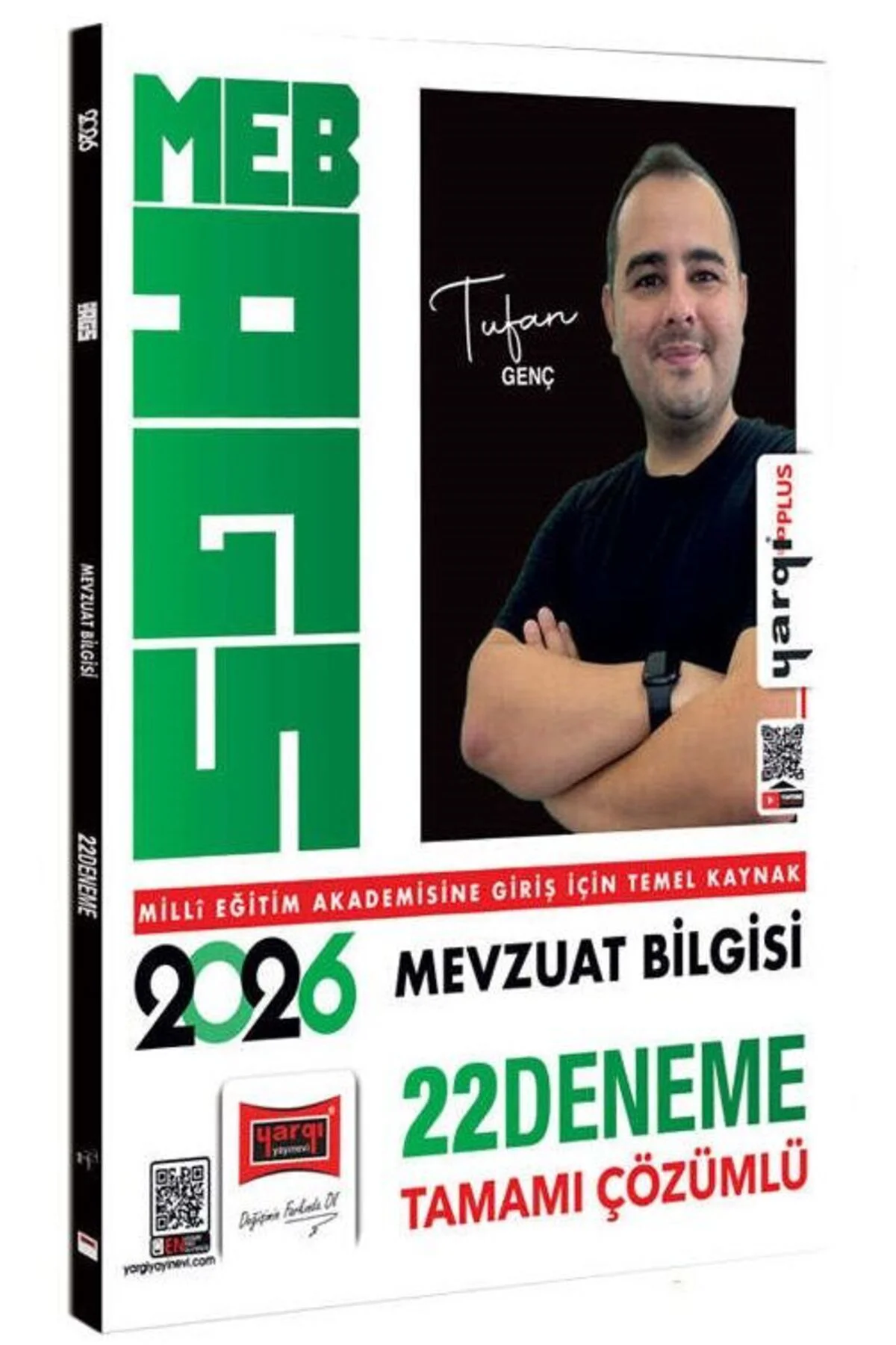Yargı 2026 MEB-AGS Mevzuat Bilgisi 22 Deneme Çözümlü - Tufan Genç Yargı 2026 MEB-AGS Mevzuat Bilgisi 22 Deneme Çözümlü - Tufan Genç