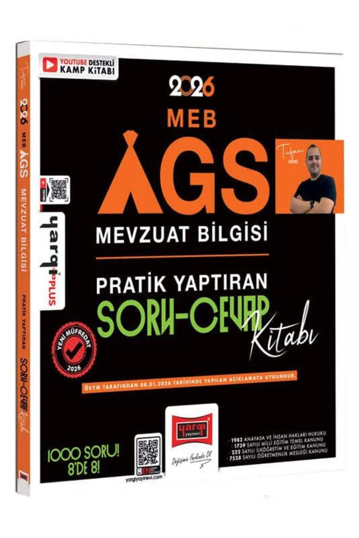 Yargı 2026 MEB AGS Mevzuat Bilgisi Pratik Yaptıran Soru Cevap Kit
