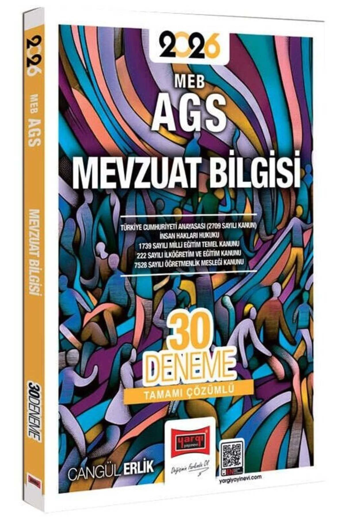 Yargı 2026 MEB-AGS Mevzuat Bilgisi 30 Deneme Çözümlü - Cangül Erl